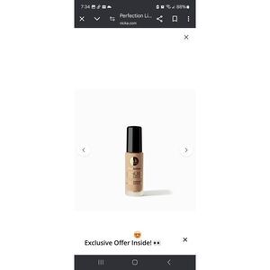 New Sealed NK Makeup Perfection Liquid Foundation FFPF02 Sand